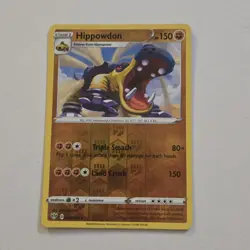 Hippowdon 94/189 Darkness Ablaze Pokemon Reverse Holo - Image 1