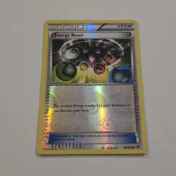 Energy Reset 98/124 Pokemon XY Fates Collide Reverse Holo - Image 1