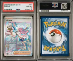 Pokemon Miriam 251/198 Scarlet & Violet Base SIR PSA 10 - Image 3