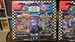 Pokemon 2024 Back to School Eraster Blister Bellibolt & Gengar - Image 2