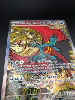 Roaring Moon ex 162/131 Sv: Pokemon Prismatic Evolutions Holo Illustration Rare - Image 2