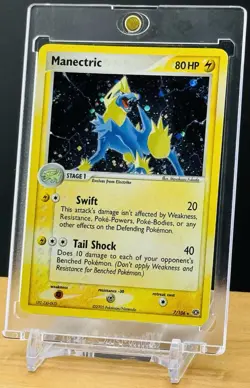 Pokemon TCG - Ex Emerald - Manectric 7/106 - Holo Rare - SWIRL - Image 4