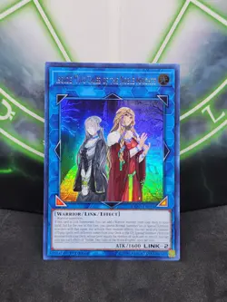 Yugioh Isolde, Two Tales of the Noble Knights EXFO-EN094 Ultra Rare 1st Ed NM - Image 1