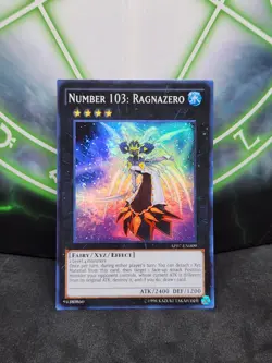 Yugioh Number 103: Ragnazero AP07-EN009 Super Rare NM - Image 1