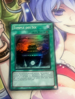 TEMPLE OF THE SIX FRENCH SUPER RARE STOR-EN051 FR051 NEAR MINT YUGIOH - Image 1