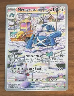 Metagross 178/162 - Illustration Rare Holo - Temporal Forces - Rare Pokemon Card - Image 2