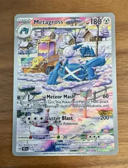 Metagross 178/162 - Illustration Rare Holo - Temporal Forces - Rare Pokemon Card - Image 5