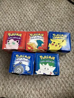 VINTAGE 1999 Burger King/Nintendo Pokemon 23K Gold Plated Trading Card Set of 6 - Image 2
