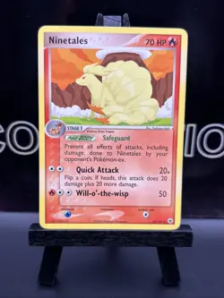 Ninetales 22/101 Rare Ex Hidden Legends Pokemon Card LP - Image 2
