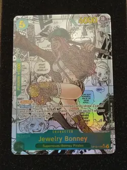 One Piece TCG English Legacy of the Master Jewelry Bonney Card OP12 -118 Manga - Image 1