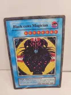 Yu-Gi-Oh! TCG Fake Card Poorly Translated Funny Holo - Magician of Black Chaos - Image 1