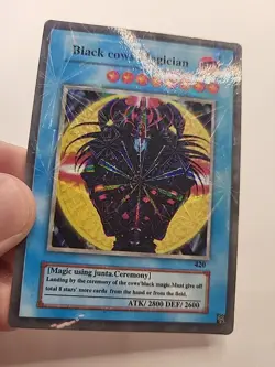 Yu-Gi-Oh! TCG Fake Card Poorly Translated Funny Holo - Magician of Black Chaos - Image 3