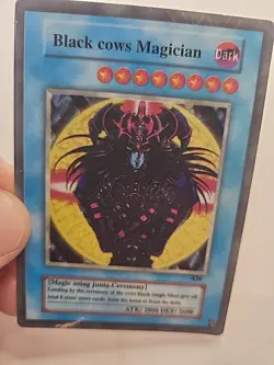 Yu-Gi-Oh! TCG Fake Card Poorly Translated Funny Holo - Magician of Black Chaos - Image 4