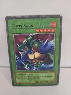 Yu-Gi-Oh! TCG Fake Card Poorly Translated Funny Holo - Garoozis / Carry Szars - Image 1