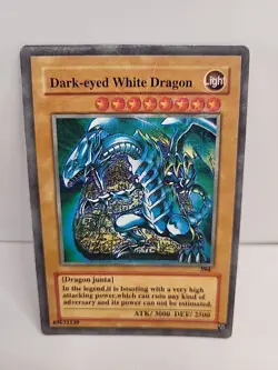 Yu-Gi-Oh! TCG Fake Card Poorly Translated Funny Holo - Blue Eyes White Dragon - Image 1