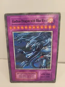 Yu-Gi-Oh! TCG Fake Card Poorly Translated Funny Holo - Blue Eyes Ultimate Dragon - Image 1