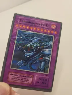 Yu-Gi-Oh! TCG Fake Card Poorly Translated Funny Holo - Blue Eyes Ultimate Dragon - Image 2