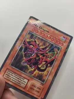 Yu-Gi-Oh! TCG Fake Card Poorly Translated Funny Holo - Slifer the Sky Dragon - Image 3
