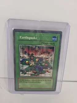 Yu-Gi-Oh! TCG Fake Card Poorly Translated Funny Holo - Earthquake - Image 4