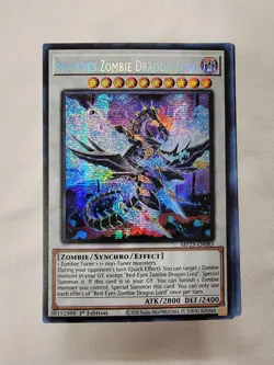 Zombie World Deck Yugioh Card (44 Cards) Doomking Balerdroch Red-Eyes Dragon - Image 1