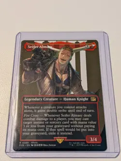 Seifer Almasy Borderless Rare: Final Fantasy MTG (NM) - Image 1