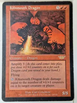 Kilnmouth Dragon - Legions - Magic the Gathering MTG Nice! - Image 1