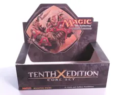 MtG EMPTY Booster Box ~ TENTH EDITION X CORE SET (zero packs) - Image 2