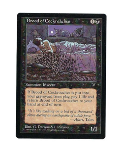 Brood of Cockroaches - Vision - Magic The Gathering NM/M (Never Played) - Image 1