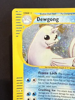 Dewgong Holo Swirl+ Pokemon Card 2003 Skyridge H6/H32 Ungraded Raw LP - Image 3