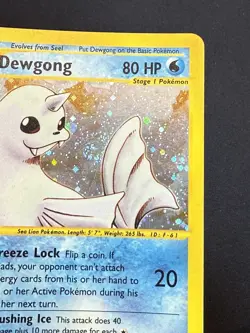 Dewgong Holo Swirl+ Pokemon Card 2003 Skyridge H6/H32 Ungraded Raw LP - Image 4