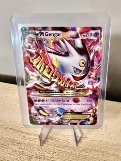 M Gengar EX XY166 Holo Full Art Black Star Promo 2016 Pokemon TCG - Image 1