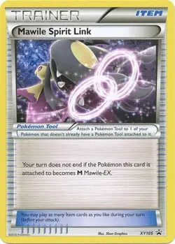 Hero Deal, English - 1 x Pokemon Mawile Spirit Link - XY105 - Promo XY Promos - Image 1