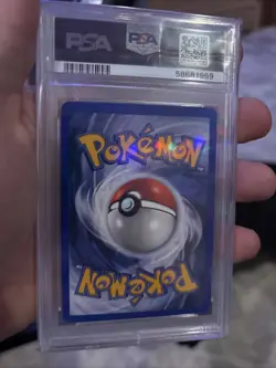 PSA 9 2001 Entei Reverse Holo #34 Pokemon TCG Movie 3 Black Star Promo Mint - Image 4