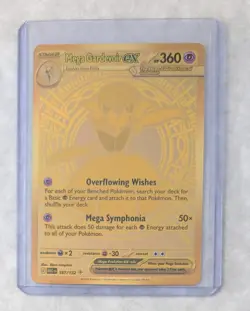 Pokemon Mega Evolution Mega Gardevoir EX 187/132 Hyper Rare Pack Fresh - Image 1