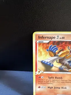 Pokemon TCG Infernape 4 Rising Rivals Non Holo 43/111 Platinum SP LP - Image 2