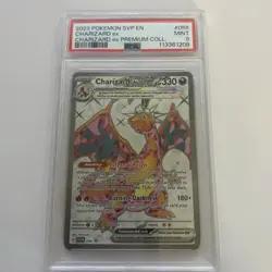 2023 Pokemon Scarlet & Violet - SVP Black Star Promos Charizard #056 PSA 9 MINT - Image 1