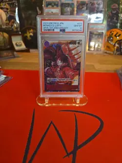 Monkey D. Luffy PSA 10 OP05 ST01-012 One Piece Japanese 2023 1st Anniversary - Image 2