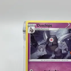 Dusclops Non-Holographic Uncommon 070/185 Pokemon TCG Trick or Trade NM/M - Image 2