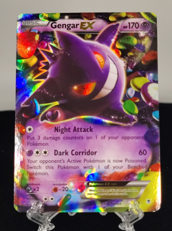 2014 XY Phantom Forces Pokemon TCG Gengar ex 34/119 Ultra Rare Holographic LP - Image 2