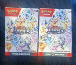 Pokemon TCG X2 Prismatic Evolutions Booster Bundle New Sealed - Image 1