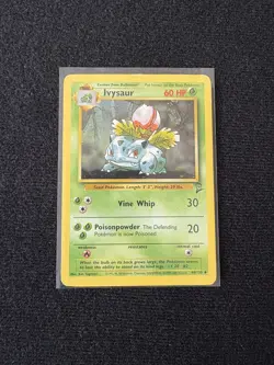 Pokemon TCG Ivysaur Base Set 2 44/130 Regular Unlimited Uncommon LP - Image 1