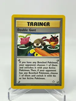 Pokemon Neo Genesis Trainer Pokemon Double Gust 100/111 Regular NM - Image 1