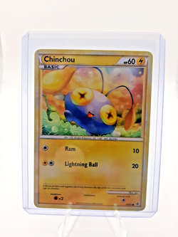 Chinchou 48/95 Unleashed 2010 Common Regular Pokemon Card TCG Trading Card Game - Image 1