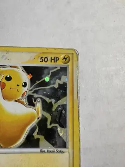 Pikachu Ex Series Collectors Tin Promo Pokemon Card 012 DMG - Image 5