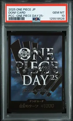 PSA 10 ONE PIECE DAY 25 Premium Card Collection Don!! Card Japanese 2025 - Image 1