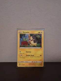 Morpeko SWSH031 Pokemon Card Black Star Promo Cosmos Holo 2020 - Image 1