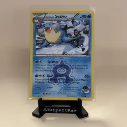 Team Aqua's Sealeo 4/34 2015 Double Crisis Pokemon Card TCG Nintendo - VLP - Image 1