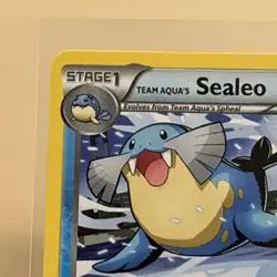 Team Aqua's Sealeo 4/34 2015 Double Crisis Pokemon Card TCG Nintendo - VLP - Image 3