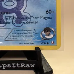 Team Aqua's Sealeo 4/34 2015 Double Crisis Pokemon Card TCG Nintendo - VLP - Image 5