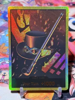 SABO GOLD DON!! - One Piece TCG Don Card - Premium Booster The Best PRB01 - Image 1